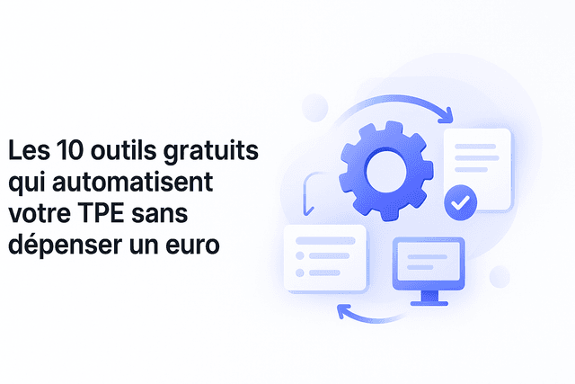 Les 10 outils gratuits qui automatisent votre TPE sans dépenser un euro
